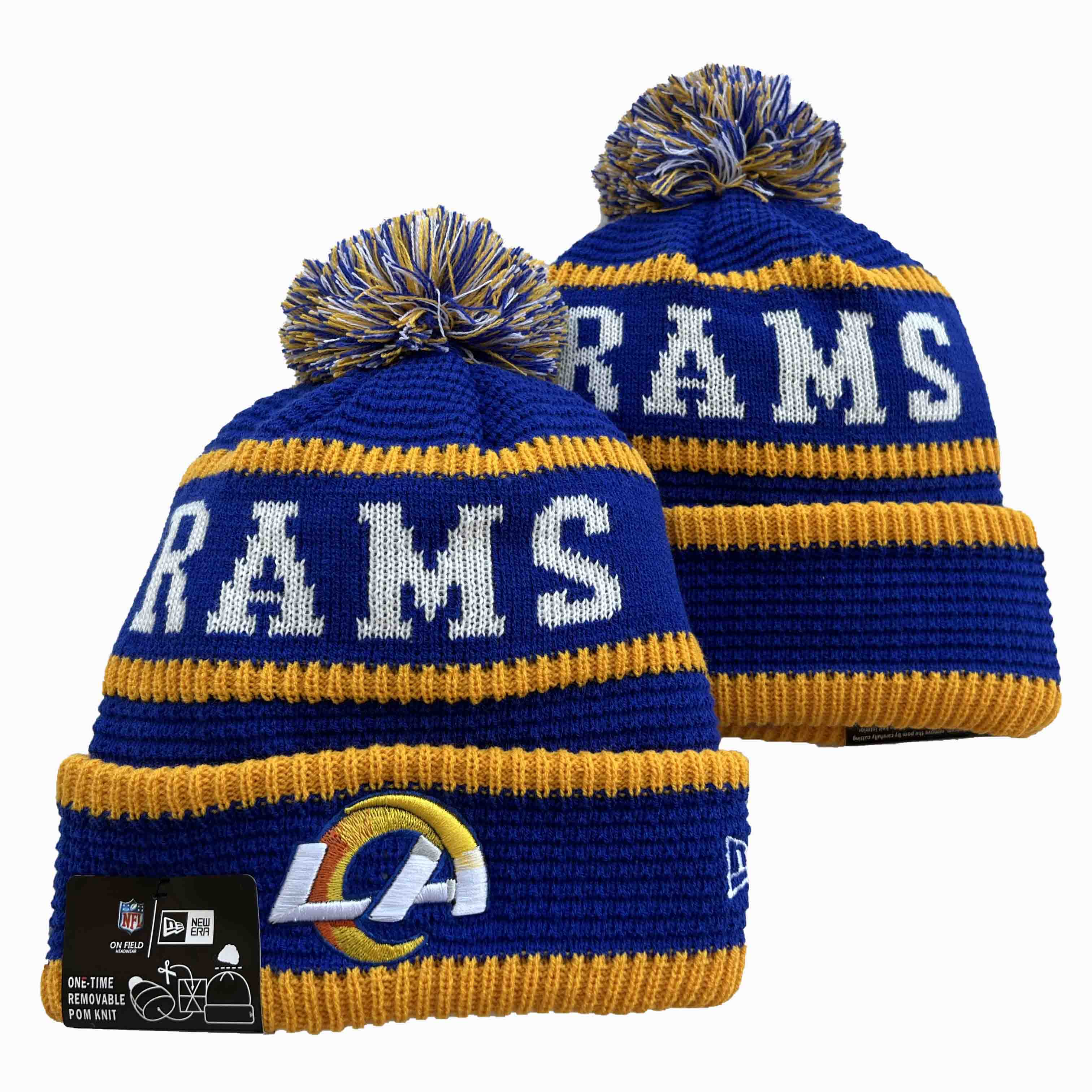 Los Angeles Rams Knit Hats 084